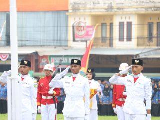 Bersama Unsur Forkompinda Kapolres Tebo Ikut HUT RI ke - 78