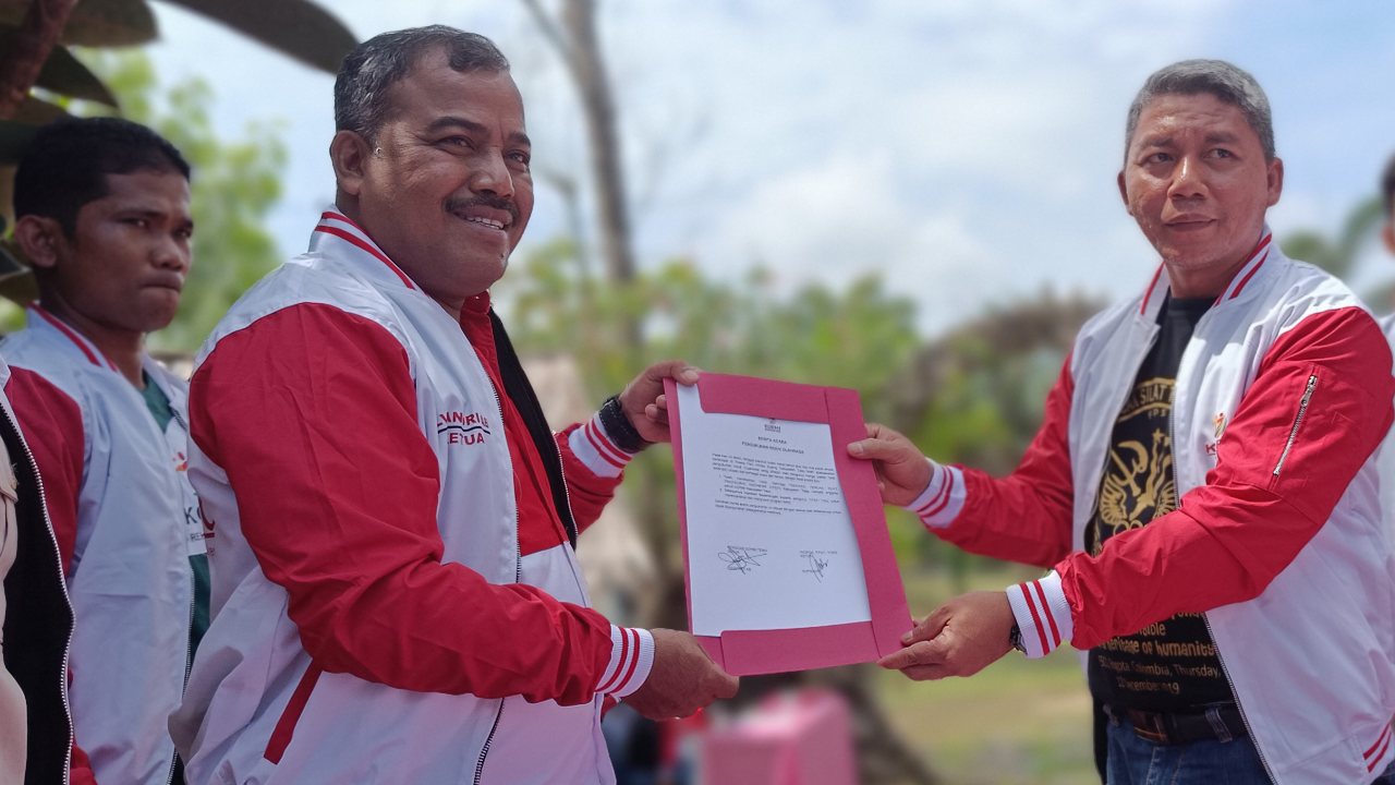 Pengukuhan Anggota InOrga Baru di Kormi Tebo