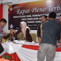 KPU Kabupaten Tebo Sukses laksanakan Pleno Rekapitulasi Suara