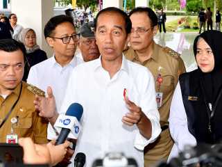 Presiden Jokowi Tinjau Fasilitas dan Pelayanan Kesehatan di RSUD Sultan Thaha Saifuddin