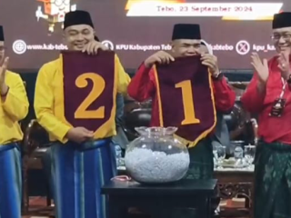 Peroleh Nomor Urut 2, Angka Keberuntungan Agus - Nazar