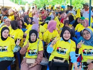 Dede Astria, Turut Blusukan Menangkan Palson Agus-Nazar